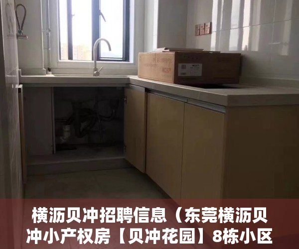 横沥贝冲招聘信息（东莞横沥贝冲小产权房【贝冲花园】8栋小区，单价3380元㎡任选，分期10年）