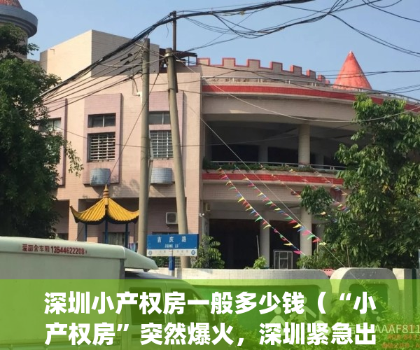 深圳小产权房一般多少钱（“小产权房”突然爆火，深圳紧急出手了）(深圳小产权房要多少钱)
