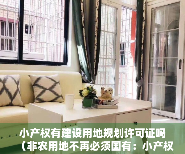 小产权有建设用地规划许可证吗（非农用地不再必须国有：小产权房能转正吗？能下乡买宅基地吗？）