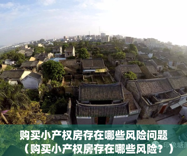 购买小产权房存在哪些风险问题（购买小产权房存在哪些风险？）(购买小产权楼房应注意哪些条款?)