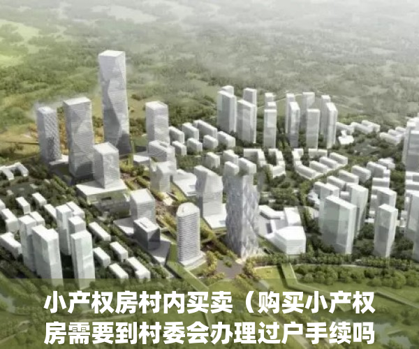小产权房村内买卖（购买小产权房需要到村委会办理过户手续吗）(小产权房本村村民可以购买吗)