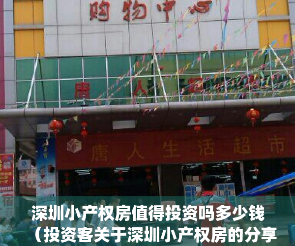 深圳小产权房值得投资吗多少钱（投资客关于深圳小产权房的分享）(深圳小产权房投资价值)