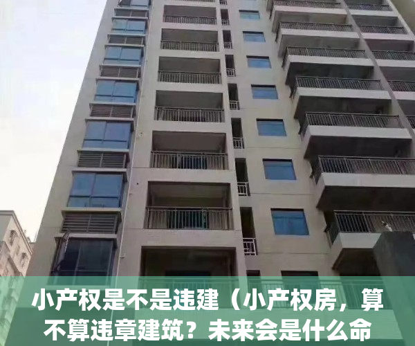小产权是不是违建（小产权房，算不算违章建筑？未来会是什么命运？）(小产权就是违建吗)