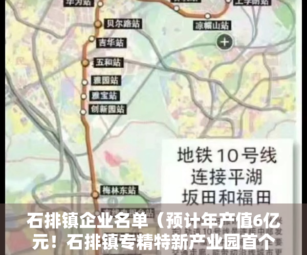 石排镇企业名单（预计年产值6亿元！石排镇专精特新产业园首个项目成功摘牌）