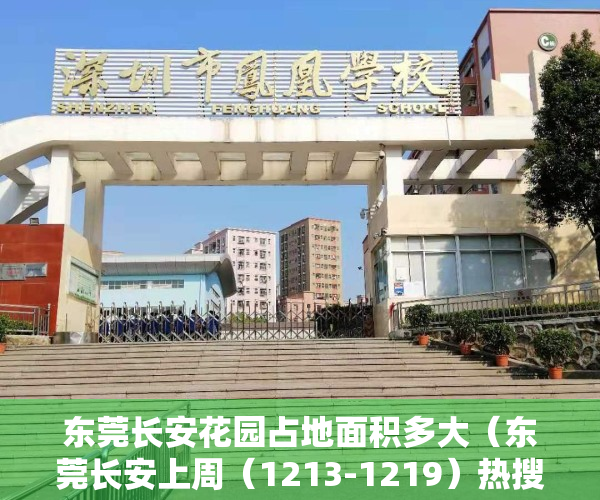 东莞长安花园占地面积多大（东莞长安上周（1213-1219）热搜小区榜，长安花园为最受欢迎小区）