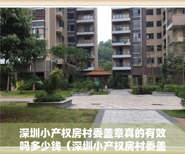 深圳小产权房村委盖章真的有效吗多少钱（深圳小产权房村委盖章真的有效吗？）