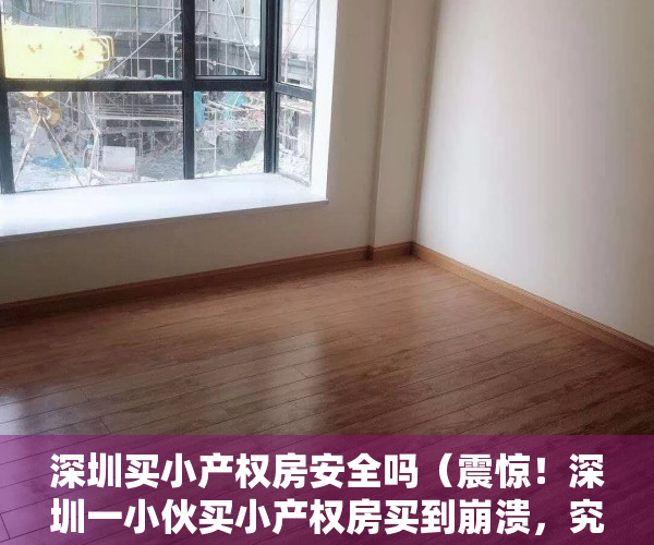 深圳买小产权房安全吗（震惊！深圳一小伙买小产权房买到崩溃，究竟是什么原因？）