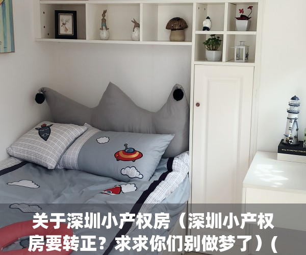 关于深圳小产权房（深圳小产权房要转正？求求你们别做梦了）(深圳小产权怎么了)