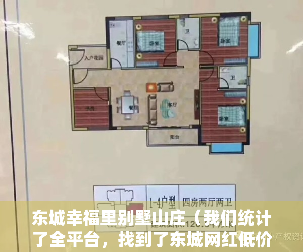 东城幸福里别墅山庄（我们统计了全平台，找到了东城网红低价房  幸福里有好房）