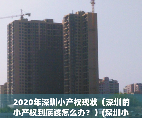 2020年深圳小产权现状（深圳的小产权到底该怎么办？）(深圳小产权的政策)