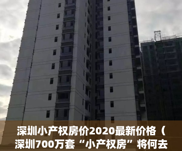 深圳小产权房价2020最新价格（深圳700万套“小产权房”将何去何从）(深圳小产权房价格2021)