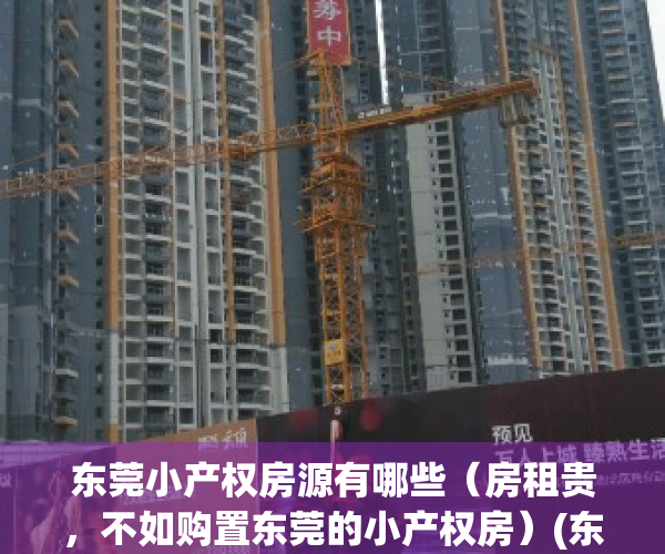 东莞小产权房源有哪些（房租贵，不如购置东莞的小产权房）(东莞小产权房值得购买吗)