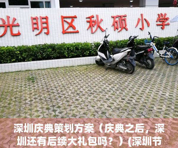 深圳庆典策划方案（庆典之后，深圳还有后续大礼包吗？）(深圳节庆活动)