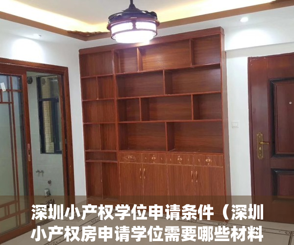 深圳小产权学位申请条件（深圳小产权房申请学位需要哪些材料？）(深圳小产权房入学申请属于几类)