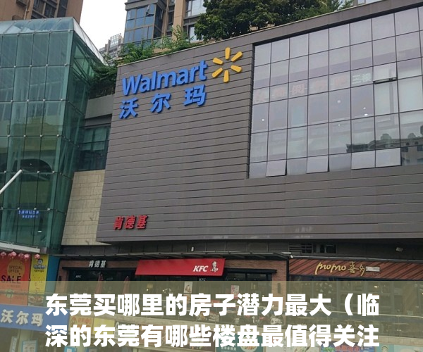 东莞买哪里的房子潜力最大（临深的东莞有哪些楼盘最值得关注）(东莞哪里的房价值得投资)