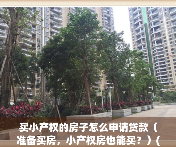 买小产权的房子怎么申请贷款（准备买房，小产权房也能买？）(购买小产权房怎么贷款)