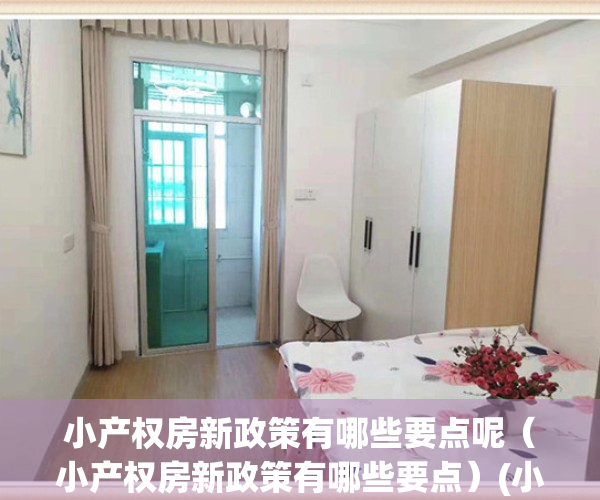 小产权房新政策有哪些要点呢（小产权房新政策有哪些要点）(小产权房的最新政策)