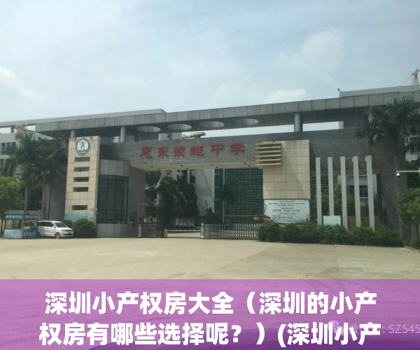 深圳小产权房大全（深圳的小产权房有哪些选择呢？）(深圳小产权房推荐)
