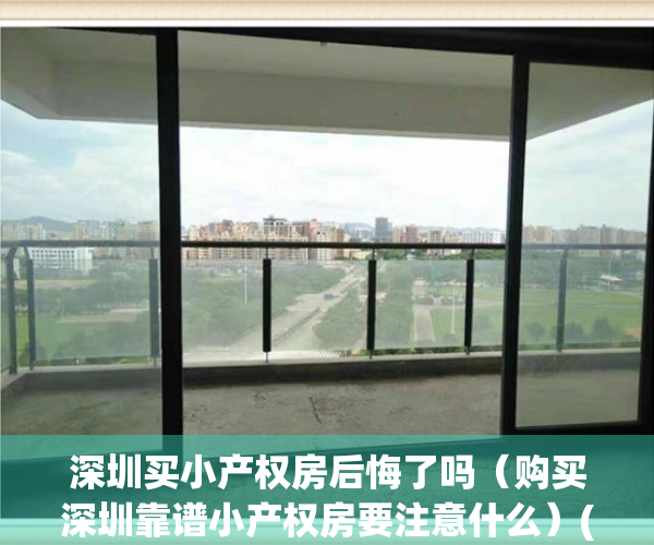 深圳买小产权房后悔了吗（购买深圳靠谱小产权房要注意什么）(深圳买小产权房要什么条件)