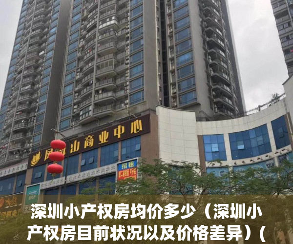 深圳小产权房均价多少（深圳小产权房目前状况以及价格差异）(深圳小产权房现在基本卖多少钱一平)