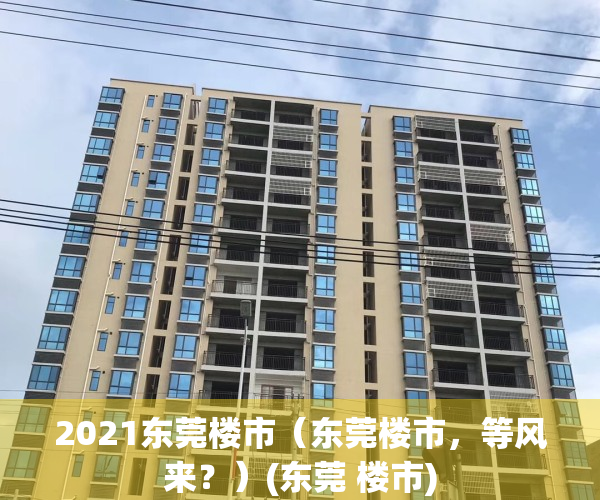 2021东莞楼市（东莞楼市，等风来？）(东莞 楼市)