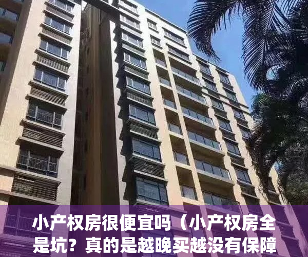 小产权房很便宜吗（小产权房全是坑？真的是越晚买越没有保障!）(小产权房划算吗)