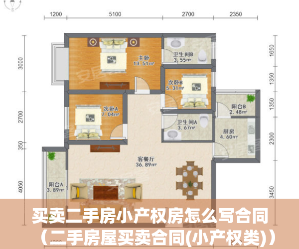 买卖二手房小产权房怎么写合同（二手房屋买卖合同(小产权类)）(个人二手小产权房买卖合同)