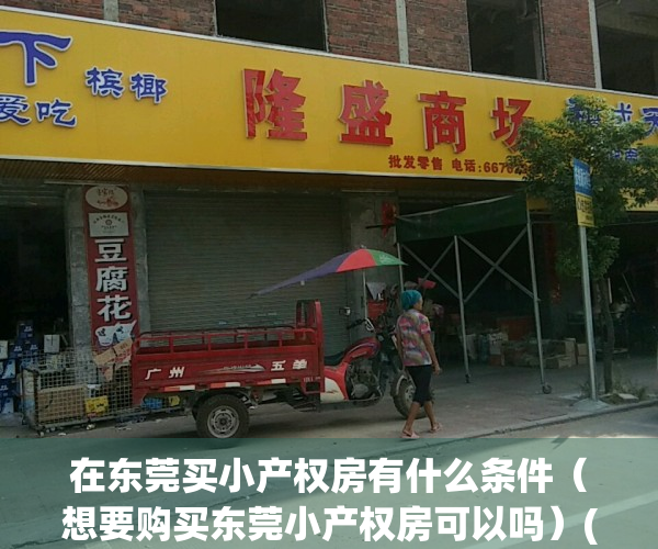 在东莞买小产权房有什么条件（想要购买东莞小产权房可以吗）(东莞买小产权房要注意些什么)
