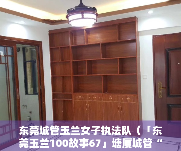 东莞城管玉兰女子执法队（「东莞玉兰100故事67」塘厦城管“小姐姐”用巧劲韧劲推进生活垃圾分类宣传）