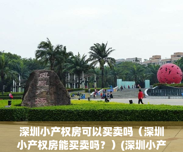 深圳小产权房可以买卖吗（深圳小产权房能买卖吗？）(深圳小产权房可以出售吗)