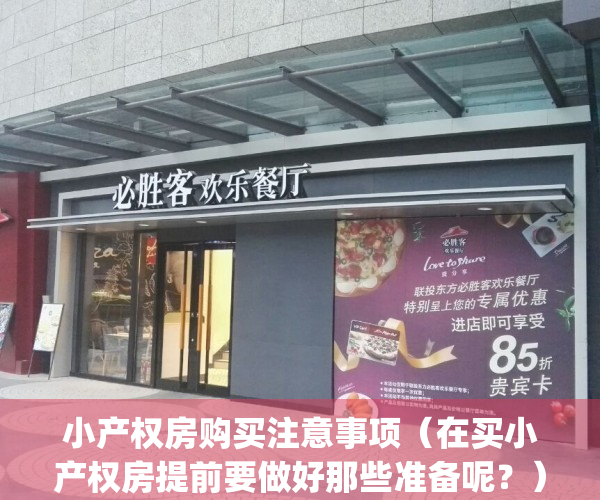 小产权房购买注意事项（在买小产权房提前要做好那些准备呢？）(买小产权房要注意哪些)