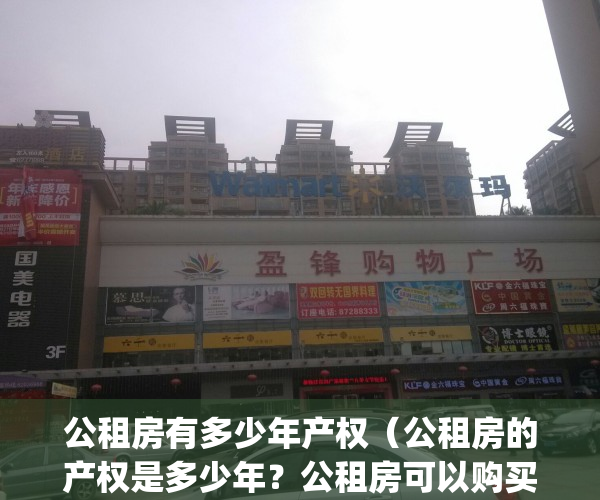 公租房有多少年产权（公租房的产权是多少年？公租房可以购买吗？）(公租房有几年的产权)