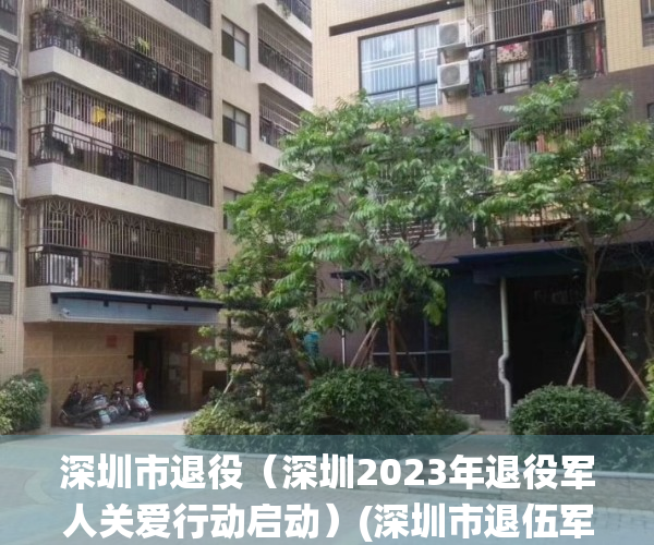 深圳市退役（深圳2023年退役军人关爱行动启动）(深圳市退伍军人办公室)