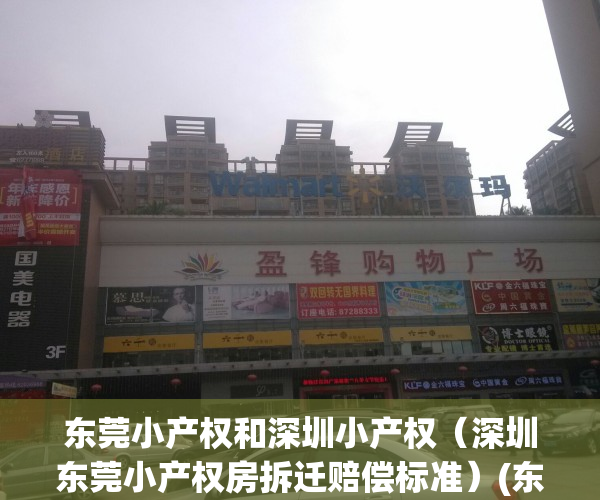 东莞小产权和深圳小产权（深圳东莞小产权房拆迁赔偿标准）(东莞小产权好出手吗)