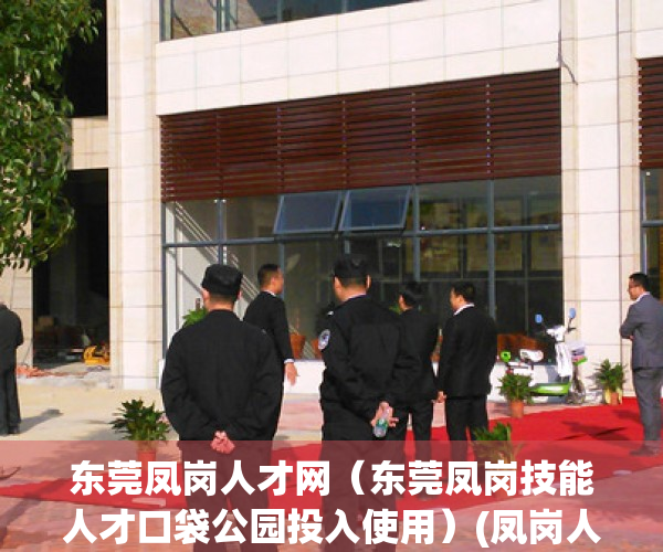 东莞凤岗人才网（东莞凤岗技能人才口袋公园投入使用）(凤岗人才市场)
