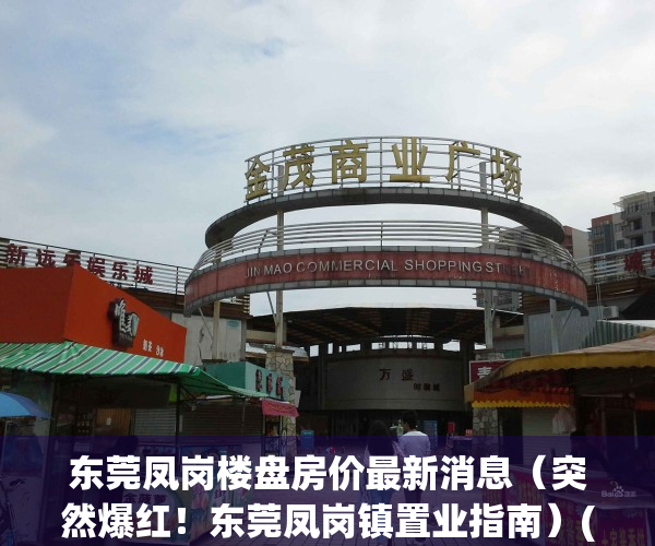 东莞凤岗楼盘房价最新消息（突然爆红！东莞凤岗镇置业指南）(广东东莞市凤岗镇的房价是多少)