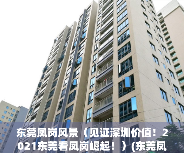 东莞凤岗风景（见证深圳价值！2021东莞看凤岗崛起！）(东莞凤岗景点大全免费开放)
