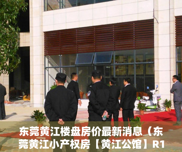 东莞黄江楼盘房价最新消息（东莞黄江小产权房【黄江公馆】R1号线黄牛埔地铁口零距离）