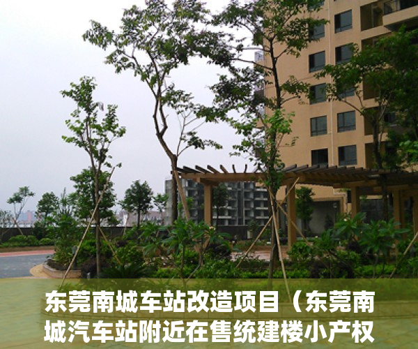 东莞南城车站改造项目（东莞南城汽车站附近在售统建楼小产权房出售南城蛤地在售统建楼小产权房出售可分期）
