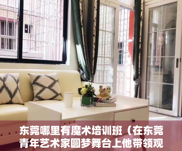 东莞哪里有魔术培训班（在东莞青年艺术家圆梦舞台上他带领观众走进“魔法秘境”）