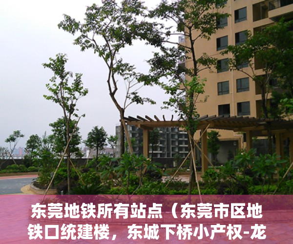 东莞地铁所有站点（东莞市区地铁口统建楼，东城下桥小产权-龙湖公馆【十里东江】市区地铁口带装修的房子 两证一书齐全 小产权房怎么交易集资房最新消息）