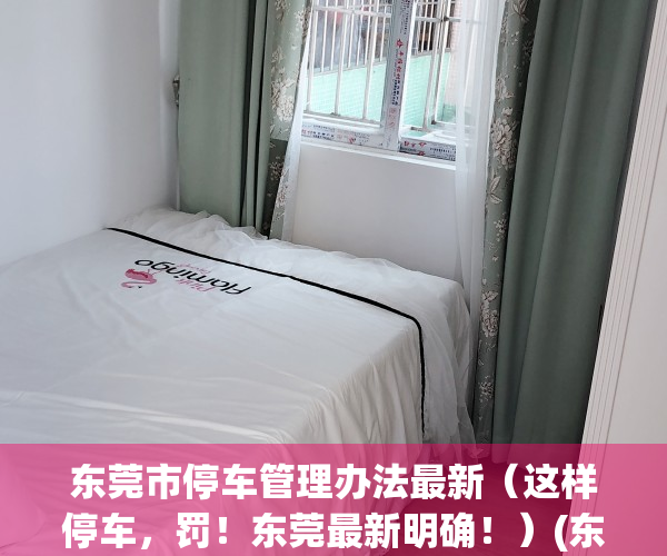 东莞市停车管理办法最新（这样停车，罚！东莞最新明确！）(东莞市停车收费标准2020)