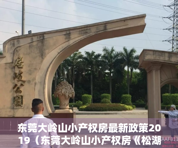 东莞大岭山小产权房最新政策2019（东莞大岭山小产权房《松湖天琴湾》双地铁口 均价3980元 使用率85%）