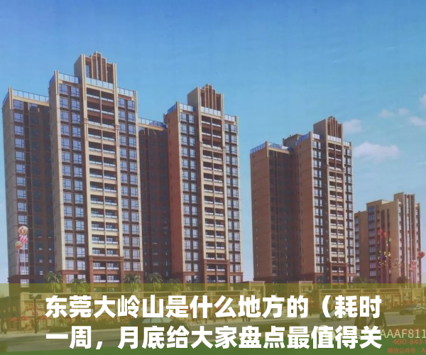 东莞大岭山是什么地方的（耗时一周，月底给大家盘点最值得关注的东莞大岭山统建楼）