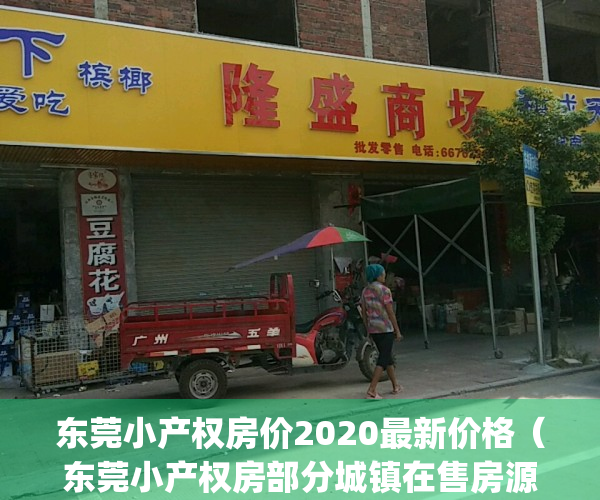 东莞小产权房价2020最新价格（东莞小产权房部分城镇在售房源信息）(东莞小产权房价2021最新价格走势)