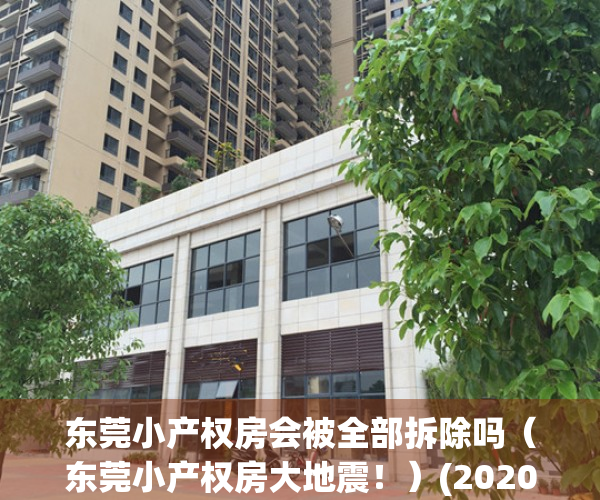 东莞小产权房会被全部拆除吗（东莞小产权房大地震！）(2020东莞小产权楼市新政)