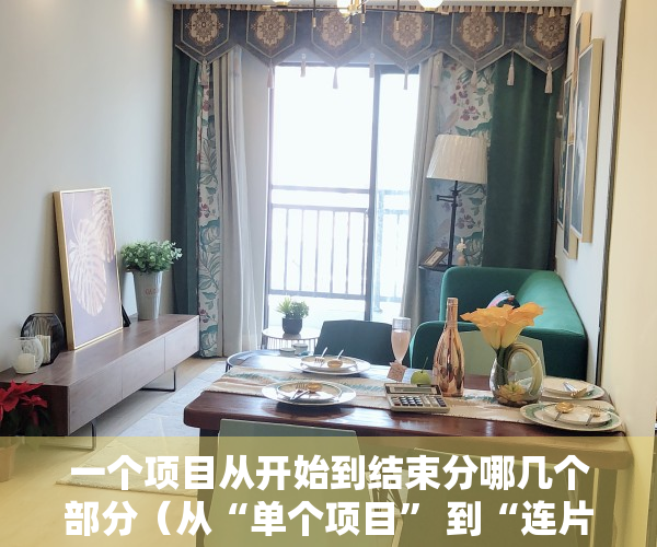 一个项目从开始到结束分哪几个部分（从“单个项目” 到“连片拓展”）