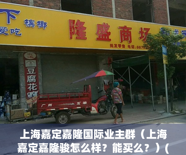 上海嘉定嘉隆国际业主群（上海嘉定嘉隆骏怎么样？能买么？）(上海嘉隆国际广场(二期)方案)