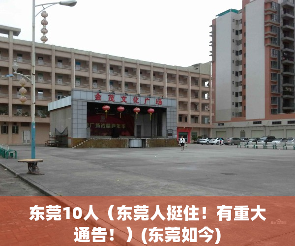 东莞10人（东莞人挺住！有重大通告！）(东莞如今)