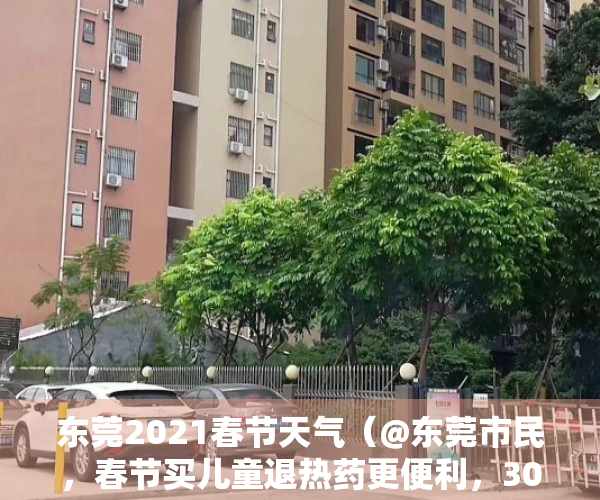 东莞2021春节天气（@东莞市民，春节买儿童退热药更便利，30分钟可配送到家）